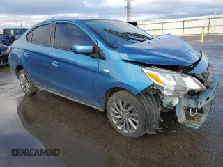 2021 Mitsubishi Mirage ES with VIN ML32FUFJXMHF01456, listed as a Copart auction lot 44210695 with 88,756 mi miles and Salvage title. Bid and sale history available at DreamBid. Image 4.