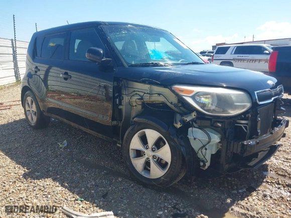 2014 Kia Soul with VIN KNDJN2A21E7011704, listed as a IAAI auction lot 41811365 with 162,252 mi miles. Bid and sale history available at carsss.com. Image 1.