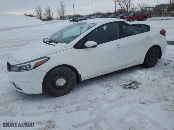 2017 Kia Forte S with VIN 3KPFL4A76HE120215, listed as a Copart auction lot 46455855 with NaN miles and Salvage Title. Bid and sale history available at carsss.com. Image 1.