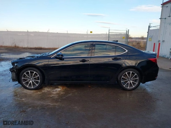 2015 Acura TLX V6 Advance with VIN 19UUB3F72FA010258, listed as a IAAI auction lot 41208796 with 158,125 mi miles. Bid and sale history available at carsss.com. Image 15.