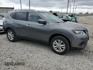 2016 Nissan Rogue S with VIN JN8AT2MV9GW152478, listed as a Copart auction lot 52906875 with 121,278 mi miles and Salvage Title. Bid and sale history available at carsss.com. Image 4.