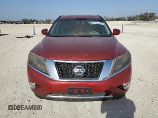 2014 Nissan Pathfinder SV with VIN 5N1AR2MN9EC702797, listed as a Copart auction lot 48481315 with 151,175 mi miles and Clean Title. Bid and sale history available at carsss.com. Image 5.