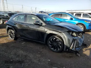 2021 Lexus UX 250h F Sport z VIN JTHR9JBH7M2041966, wystawiony jako Copart lot #49677335 z przebiegiem 27 880 mil mil oraz Szkoda całkowita • Salvage title. Historia ofert i sprzedaży dostępna na DreamBid. Obrazek 4.