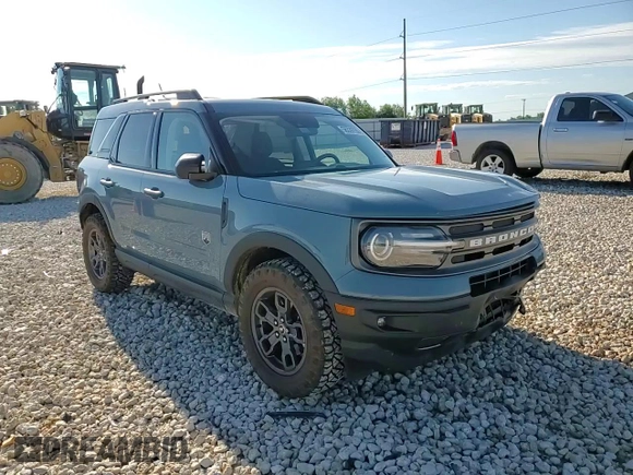 2021 Ford Bronco Sport Big Bend z VIN 3FMCR9B61MRA92276, wystawiony jako Copart lot #56339755 z przebiegiem 32 909 mil mil oraz Szkoda całkowita • Salvage title. Historia ofert i sprzedaży dostępna na DreamBid. Obrazek 14.