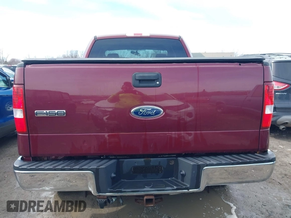 2005 Ford F-150 STX with VIN 1FTRX14W35FA49074, listed as a IAAI auction lot 41833989 with 267,664 mi miles. Bid and sale history available at carsss.com. Image 16.