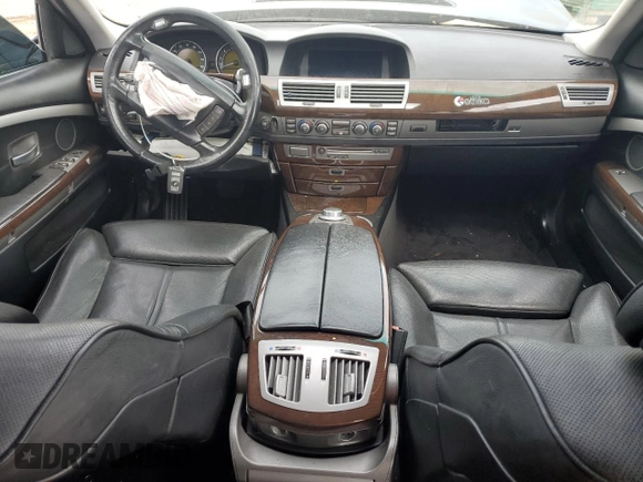 2006 BMW 7 Series 750Li with VIN WBAHN83596DT25366, listed as a Copart auction lot 71251924 with Not Provided miles and Salvage Title. Bid and sale history available at carsss.com. Image 8.