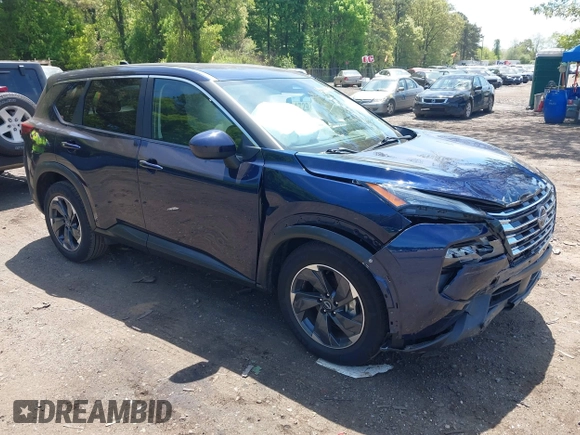 2024 Nissan Rogue SV z VIN 5N1BT3BA6RC683868, wystawiony jako IAAI lot #42212490 z przebiegiem 29 411 mil mil oraz . Historia ofert i sprzedaży dostępna na DreamBid. Obrazek 1.