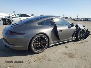 2014 Porsche 911 Carrera S with VIN WP0AB2A92ES121244, listed as a Copart auction lot 79323724 with 36,074 mi miles and Salvage Title. Bid and sale history available at carsss.com. Image 3.