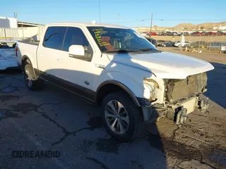 2018 Ford F-150 XL with VIN 1FTEW1EG5JFA78787, listed as a IAAI auction lot 41156680 with 164,641 mi miles. Bid and sale history available at carsss.com. Image 1.