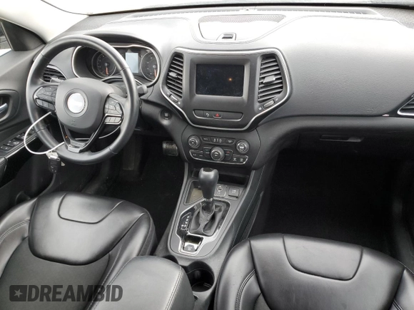 2019 Jeep Cherokee Latitude Plus with VIN 1C4PJLLBXKD339368, listed as a Copart auction lot 52421605 with 48,221 mi miles and Salvage Title. Bid and sale history available at carsss.com. Image 8.