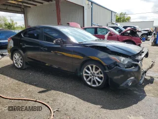 2014 Mazda 3 S Touring with VIN JM1BM1V39E1184958, listed as a Copart auction lot 48529135 with 171,367 mi miles and Salvage Title. Bid and sale history available at DreamBid. Image 4.