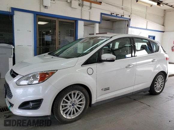 2015 Ford C-Max Energi SEL with VIN 1FADP5CU7FL100229, listed as a Copart auction lot 70481293 with 91,206 mi miles. Bid and sale history available at carsss.com. Image 1.