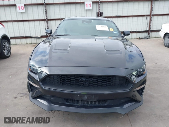 2023 Ford Mustang EcoBoost with VIN 1FA6P8TH6P5105960, listed as a IAAI auction lot 41185385 with 37,081 mi miles. Bid and sale history available at carsss.com. Image 12.