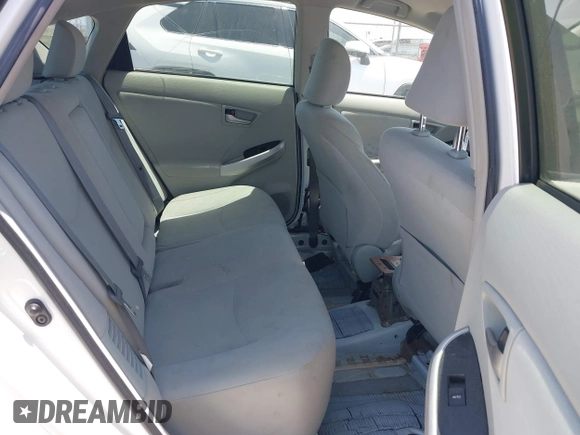 2013 Toyota Prius One with VIN JTDKN3DU4D5588812, listed as a IAAI auction lot 42028250 with 120,521 mi miles. Bid and sale history available at carsss.com. Image 8.