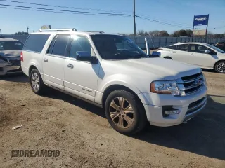 2015 Ford Expedition EL Platinum with VIN 1FMJK1MT9FEF02358, listed as a Copart auction lot 85287004 with 172,024 mi miles and Salvage Title. Bid and sale history available at carsss.com. Image 4.
