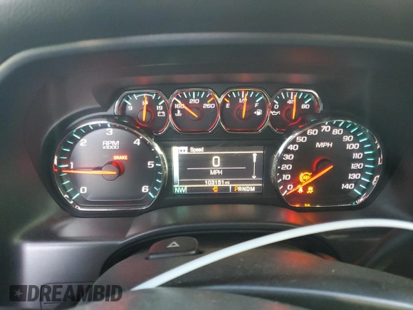 2015 Chevrolet Silverado 1500 LT with VIN 3GCPCREC4FG534880, listed as a Copart auction lot 56717375 with 103,151 mi miles and Salvage Title. Bid and sale history available at DreamBid. Image 9.