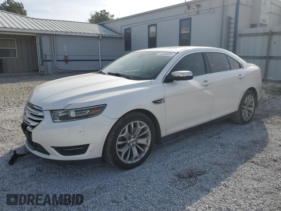 2015 Ford Taurus Limited with VIN 1FAHP2F86FG125680, listed as a Copart auction lot 42934535 with 122,156 mi miles and Salvage Title. Bid and sale history available at DreamBid. Image 1.