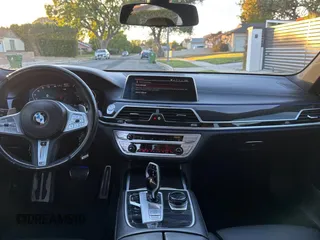 2022 BMW 7 Series 750i xDrive with VIN WBA7U2C02NCH89848, listed as a Copart auction lot 84766184 with 19,758 mi miles and Salvage title. Bid and sale history available at DreamBid. Image 9.