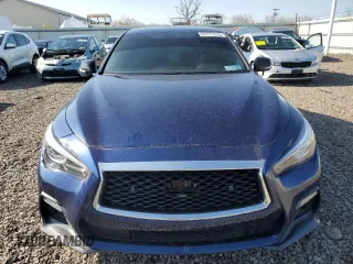 2018 Infiniti Q50 RED SPORT 400 with VIN JN1FV7AR0JM481270, listed as a Copart auction lot 53777515 with 42,555 mi miles and Clean Title. Bid and sale history available at carsss.com. Image 5.