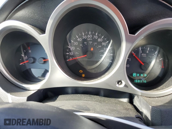 2010 Chrysler Sebring Limited with VIN 1C3CC5FBXAN108421, listed as a Copart auction lot 82886154 with 168,376 mi miles and Salvage Title. Bid and sale history available at carsss.com. Image 9.