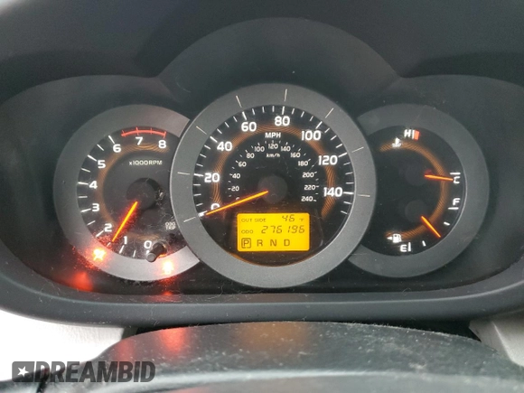 2007 Toyota RAV4 Limited with VIN JTMZK31V675008534, listed as a Copart auction lot 85520574 with 276,196 mi miles and Salvage Title. Bid and sale history available at carsss.com. Image 9.