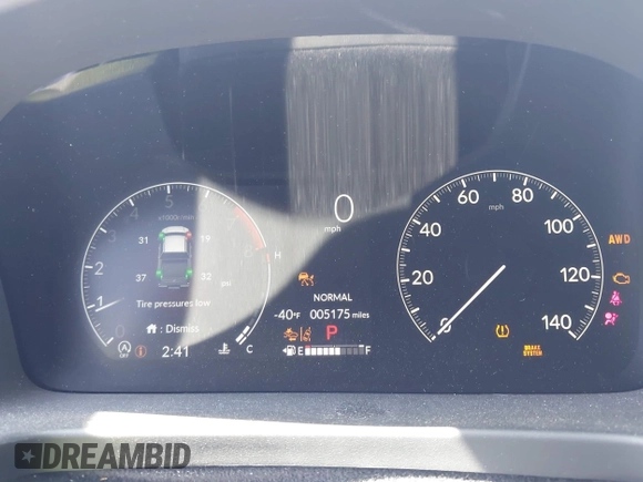 2024 Honda Ridgeline Sport with VIN 5FPYK3F14RB011166, listed as a IAAI auction lot 42591313 with 5,175 mi miles and . Bid and sale history available at DreamBid. Image 7.