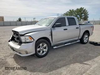 2018 Ram 1500 Express z VIN 1C6RR6KT2JS305116, wystawiony jako Copart lot #57639725 z przebiegiem 105 670 mil mil oraz Szkoda całkowita • Salvage title. Historia ofert i sprzedaży dostępna na DreamBid. Obrazek 1.