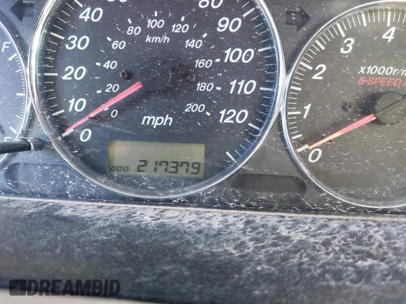 2005 Mazda MPV LX with VIN JM3LW28A950547853, listed as a IAAI auction lot 41755669 with 217,379 mi miles. Bid and sale history available at carsss.com. Image 7.