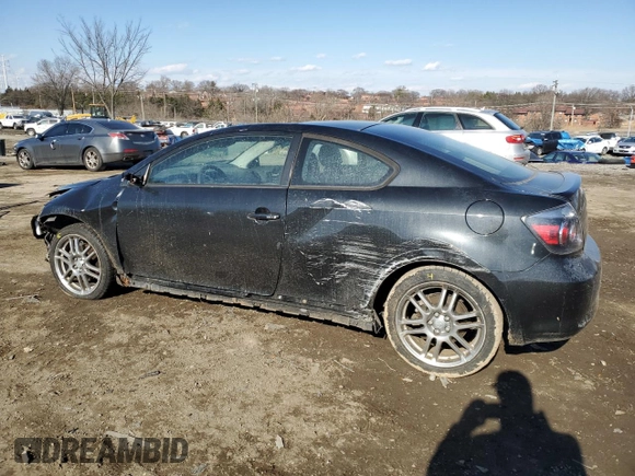 2010 Scion tC with VIN JTKDE3B71A0307850, listed as a Copart auction lot 42805255 with 71,482 mi miles and Salvage Title. Bid and sale history available at carsss.com. Image 2.