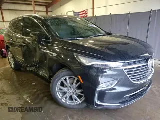 2023 Buick Enclave Essence with VIN 5GAEVAKW0PJ141364, listed as a Copart auction lot 84047794 with 21,433 mi miles and Salvage Title. Bid and sale history available at DreamBid. Image 14.