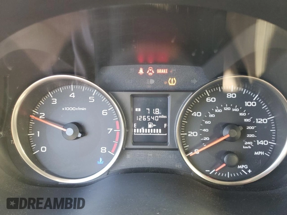 2015 Subaru Impreza 2.0i z VIN JF1GPAA66FG230151, wystawiony jako Copart lot #78279034 z przebiegiem 126 540 mil mil oraz Szkoda całkowita • Salvage title. Historia ofert i sprzedaży dostępna na DreamBid. Obrazek 9.