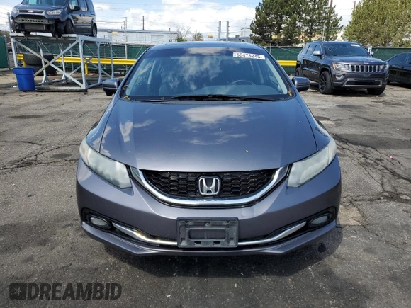 2015 Honda Civic EX-L z VIN 2HGFB2F94FH542794, wystawiony jako Copart lot #55478245 z przebiegiem 149 903 mil mil oraz Szkoda całkowita • Salvage title. Historia ofert i sprzedaży dostępna na DreamBid. Obrazek 5.