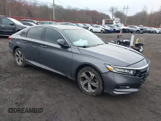 2018 Honda Accord EX-L с VIN 1HGCV1F56JA055766, выставлен на аукционе IAAI как лот 42039232 с пробегом 61 842 миль миль и . История ставок и продаж доступна на DreamBid. Изображение 1.