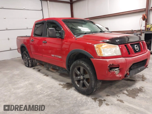 2012 Nissan Titan SV with VIN 1N6AA0EC7CN327973, listed as a IAAI auction lot 41841596 with 148,519 mi miles. Bid and sale history available at carsss.com. Image 1.