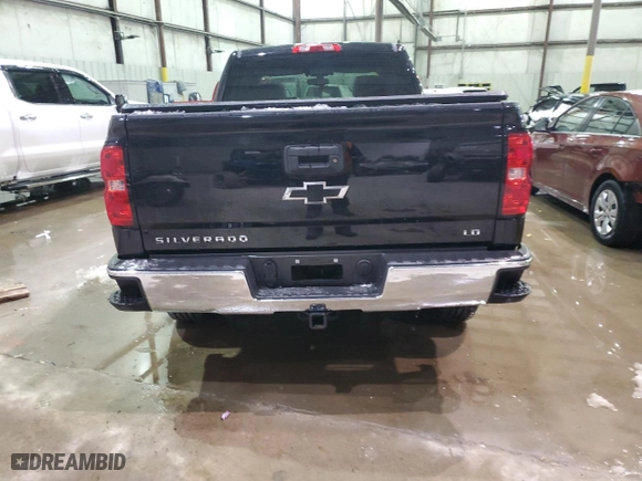 2019 Chevrolet Silverado 1500 LD LT with VIN 2GCVKPEC8K1157830, listed as a Copart auction lot 45190355 with 57,834 mi miles and Salvage Title. Bid and sale history available at carsss.com. Image 6.