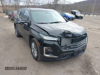2022 Chevrolet Traverse LT Cloth z VIN 1GNEVGKW9NJ187846, wystawiony jako IAAI lot #41475301 z przebiegiem 27 786 mil mil oraz . Historia ofert i sprzedaży dostępna na DreamBid. Obrazek 1.