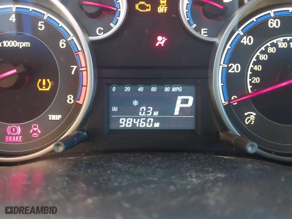 2012 Suzuki SX4 Crossover with VIN JS2YB5A34C6305897, listed as a IAAI auction lot 41176649 with 98,460 mi miles. Bid and sale history available at carsss.com. Image 7.