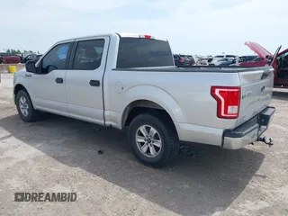 2015 Ford F-150 XL with VIN 1FTEW1CF3FKD17617, listed as a IAAI auction lot 41976415 with 216,415 mi miles and . Bid and sale history available at DreamBid. Image 3.