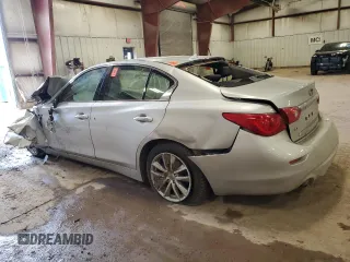 2015 Infiniti Q50 Premium with VIN JN1BV7AR7FM401422, listed as a Copart auction lot 47437335 with Not provided miles and Clean title. Bid and sale history available at DreamBid. Image 2.