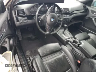 2001 BMW 3 Series 330Ci with VIN WBABS53411JU85191, listed as a Copart auction lot 42703495 with 0 mi miles and Salvage Title. Bid and sale history available at carsss.com. Image 8.