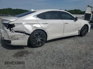 2024 Lexus ES 300h with VIN 58ADA1C10RU043577, listed as a Copart auction lot 55344905 with 9,829 mi miles and Salvage title. Bid and sale history available at DreamBid. Image 3.