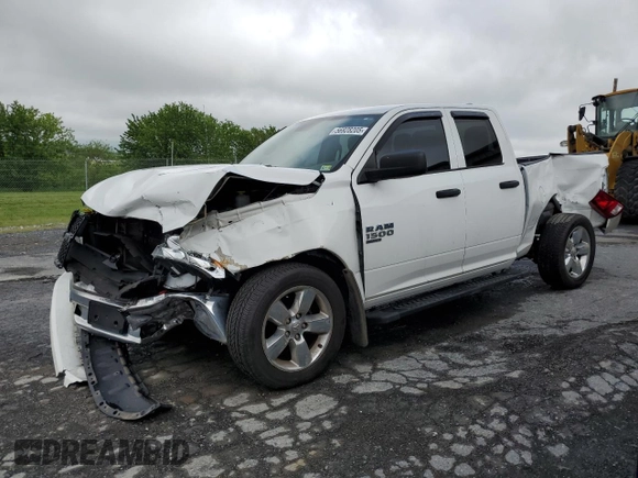 2022 Ram 1500 Tradesman with VIN 1C6RR7FG2NS226649, listed as a Copart auction lot 56928205 with 56,188 mi miles and Salvage title. Bid and sale history available at DreamBid. Image 1.