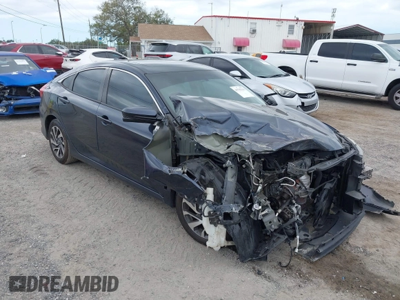 2018 Honda Civic EX with VIN 19XFC2F75JE035935, listed as a IAAI auction lot 41795110 with 92,687 mi miles and . Bid and sale history available at DreamBid. Image 1.