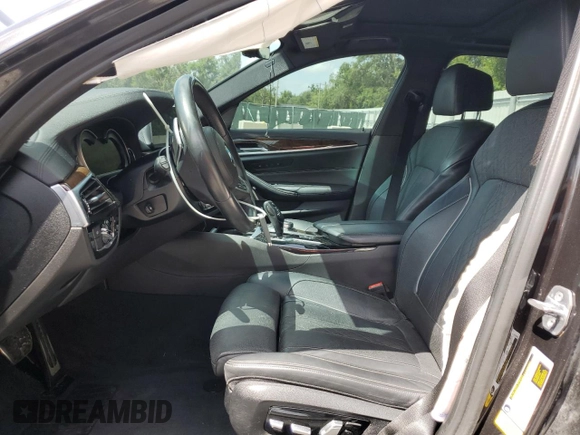 2017 BMW 5 Series 540i with VIN WBAJE5C37HG915145, listed as a Copart auction lot 60360365 with Not provided miles and Salvage title. Bid and sale history available at DreamBid. Image 7.