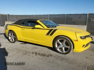 2015 Chevrolet Camaro LT with VIN 2G1FF3D35F9204105, listed as a Copart auction lot 45652085 with 140,247 mi miles and Clean Title. Bid and sale history available at carsss.com. Image 4.