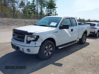2013 Ford F-150 XL with VIN 1FTFX1EF8DFD61083, listed as a IAAI auction lot 42066005 with 203,918 mi miles. Bid and sale history available at carsss.com. Image 2.