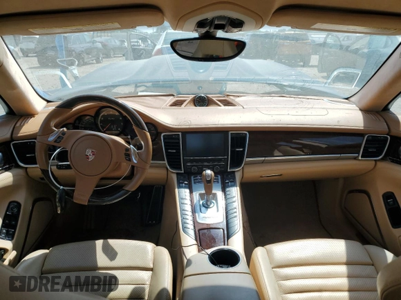 2010 Porsche Panamera Turbo with VIN WP0AC2A77AL091335, listed as a Copart auction lot 57105045 with 139,769 mi miles and Clean title. Bid and sale history available at DreamBid. Image 8.