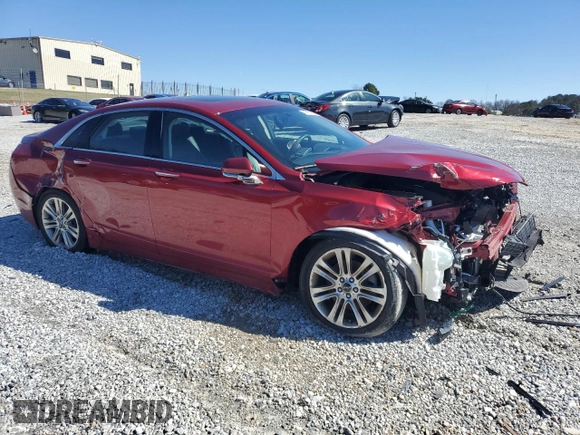 2016 Lincoln MKZ with VIN 3LN6L2GK6GR630714, listed as a Copart auction lot 47181925 with 36,616 mi miles and Salvage Title. Bid and sale history available at carsss.com. Image 4.