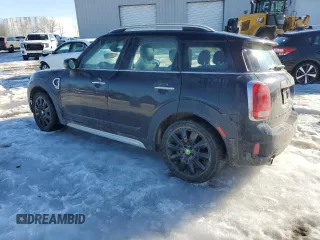 2020 MINI Countryman Cooper S with VIN WMZYX1C09L3L10487, listed as a Copart auction lot 48133965 with 87,409 mi miles and Salvage title. Bid and sale history available at DreamBid. Image 2.