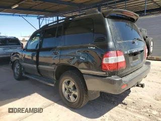 2006 Toyota Land Cruiser with VIN JTEHT05J262098694, listed as a Copart auction lot 49923375 with 174,779 mi miles and Salvage Title. Bid and sale history available at carsss.com. Image 2.